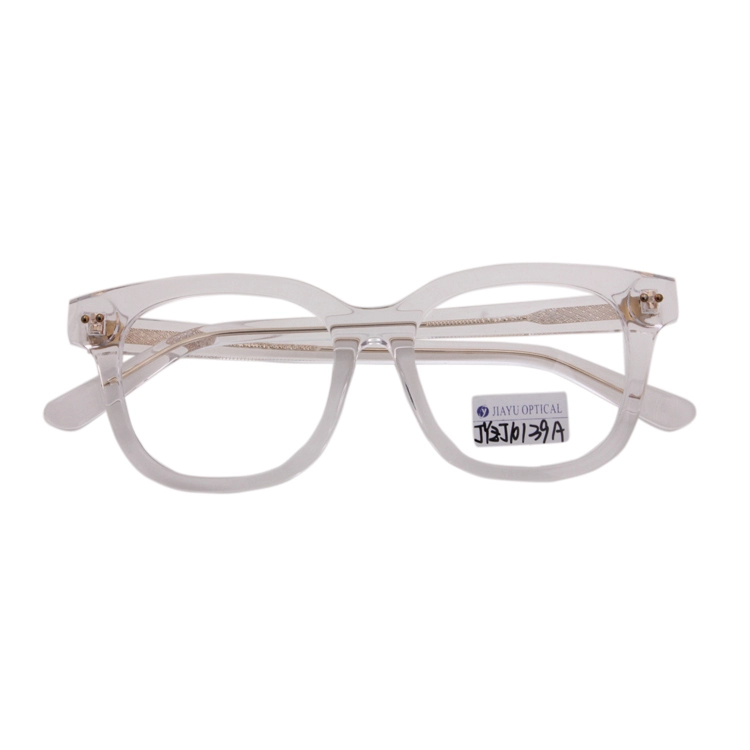 Acetate White Glasses Optical Frames Unisex